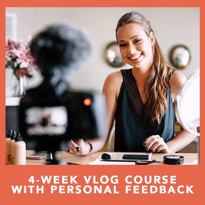 Vlog course with personal feedback